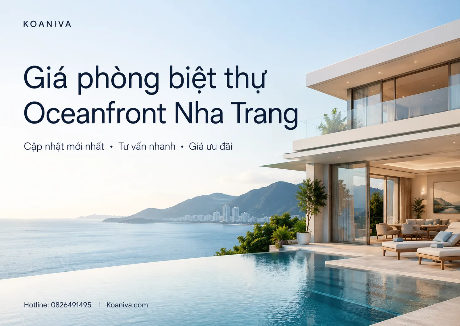 Giá phòng biệt thự Oceanfront Nha Trang mới nhất | Đặt qua Koaniva