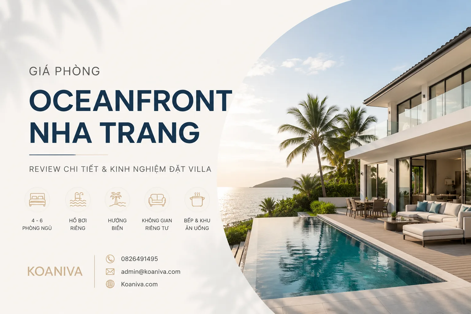 Giá phòng Oceanfront Nha Trang và review chi tiết