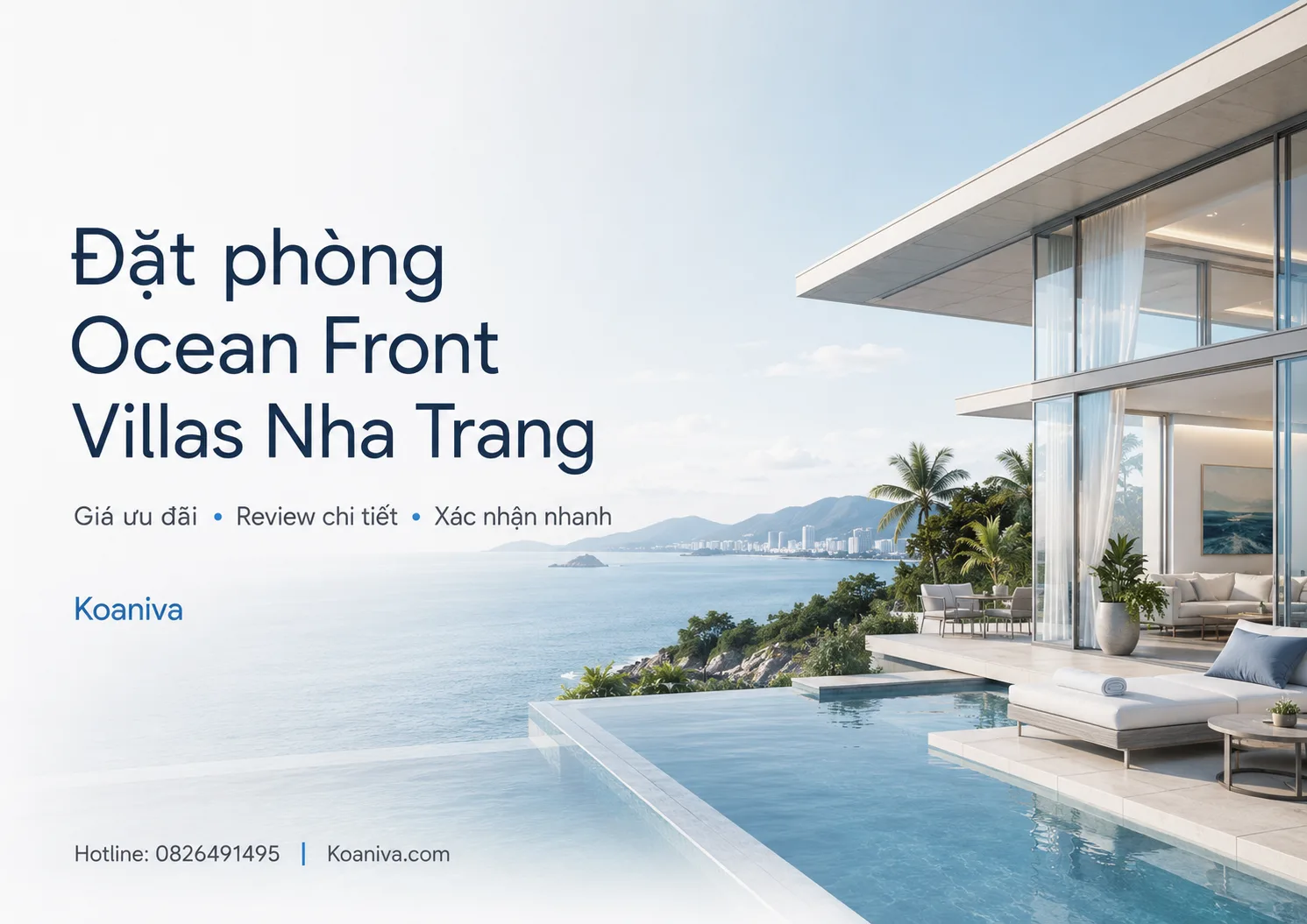 Đặt phòng Ocean Front Villas Nha Trang: Giá, review và kin* Đặt phòng Ocean Front Villas Nha Trang giá ưu đãi | Koaniva