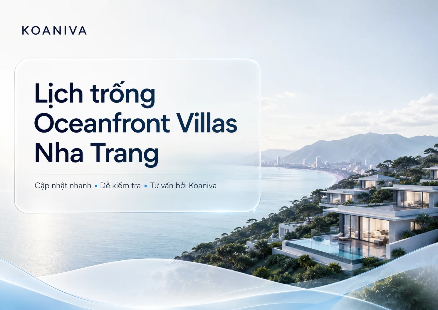 Lịch trống Oceanfront Villas Nha Trang mới nhất | Koaniva