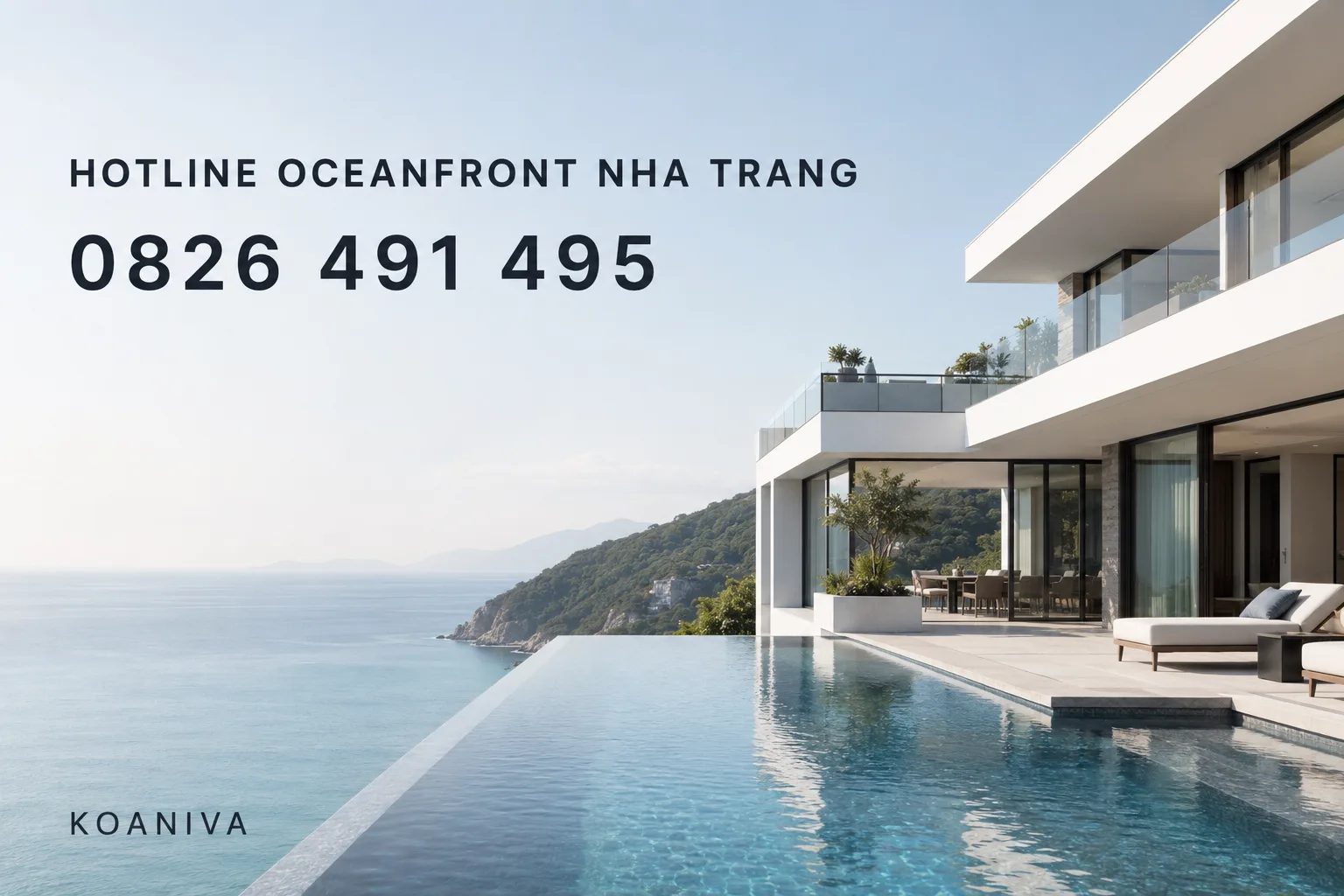 Hotline Oceanfront Nha Trang – Kiểm tra lịch trống và giá villa nhanh