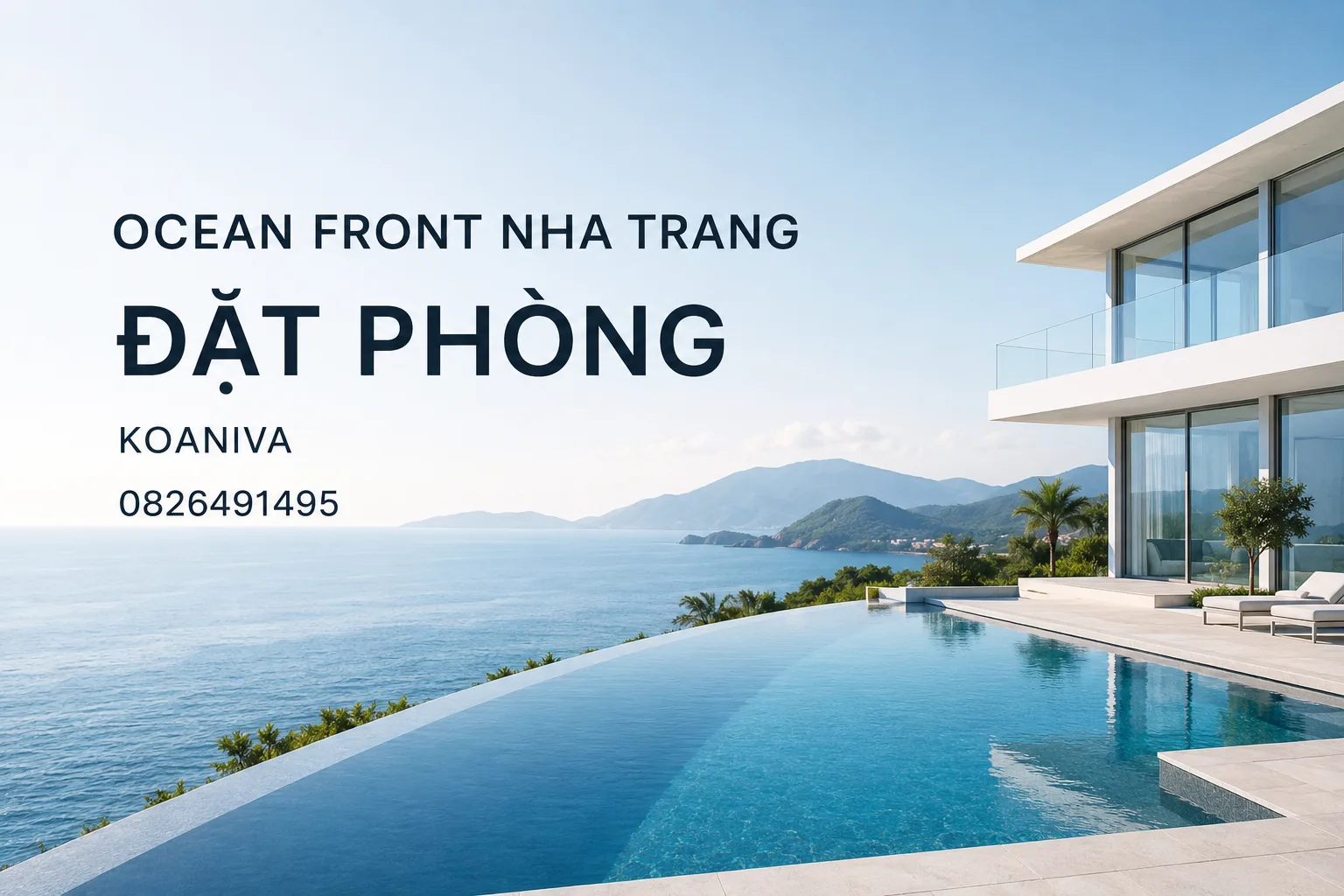 Ocean Front Nha Trang đặt phòng: Kinh nghiệm chọn villa đẹp, đúng nhu cầu