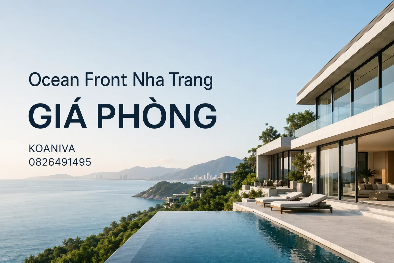 Ocean Front Nha Trang giá phòng: Cách nhận báo giá đúng căn, đúng ngày