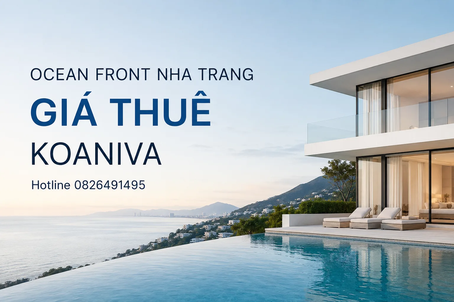 Ocean Front Nha Trang giá thuê: Cách nhận báo giá đúng và chọn villa phù hợp