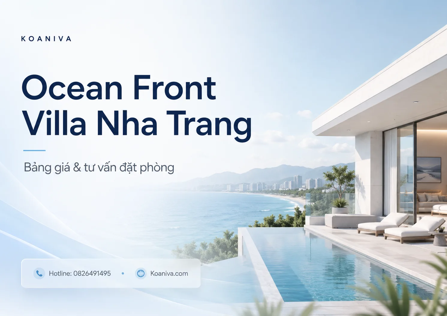 Ocean Front Villa Nha Trang bảng giá mới nhất | Koaniva