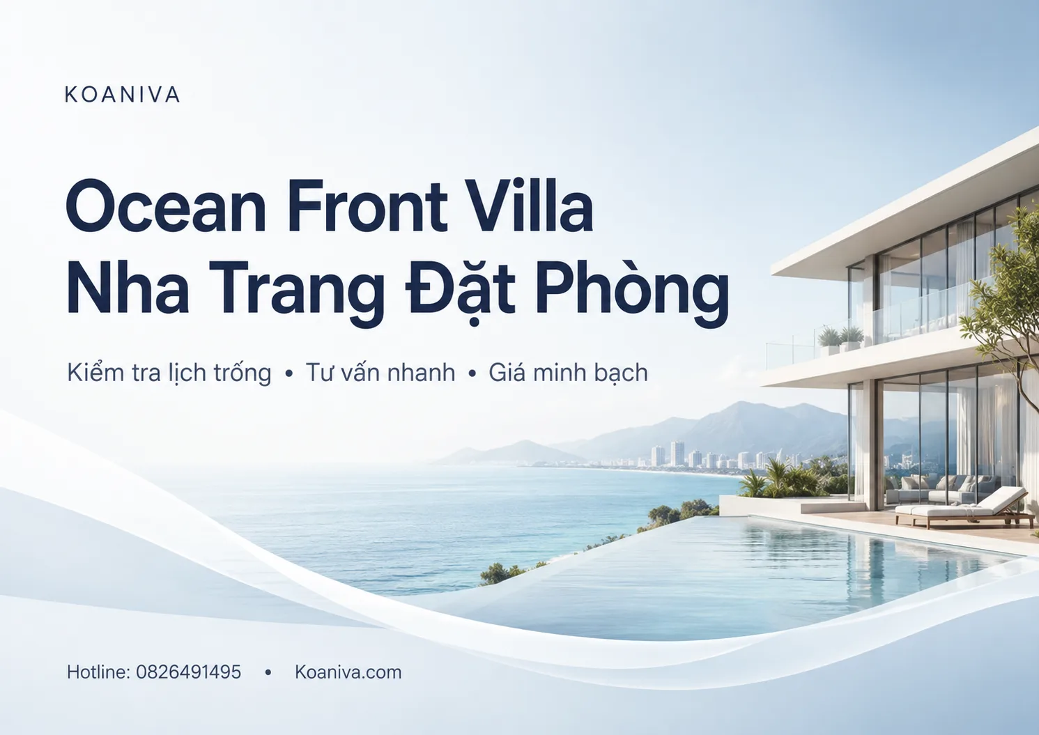 Ocean Front Villa Nha Trang Đặt Phòng – Kiểm Tra Lịch Trống Nhanh