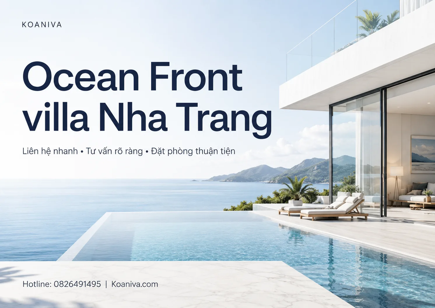 Ocean Front Villa Nha Trang Liên Hệ – Hotline 0826491495