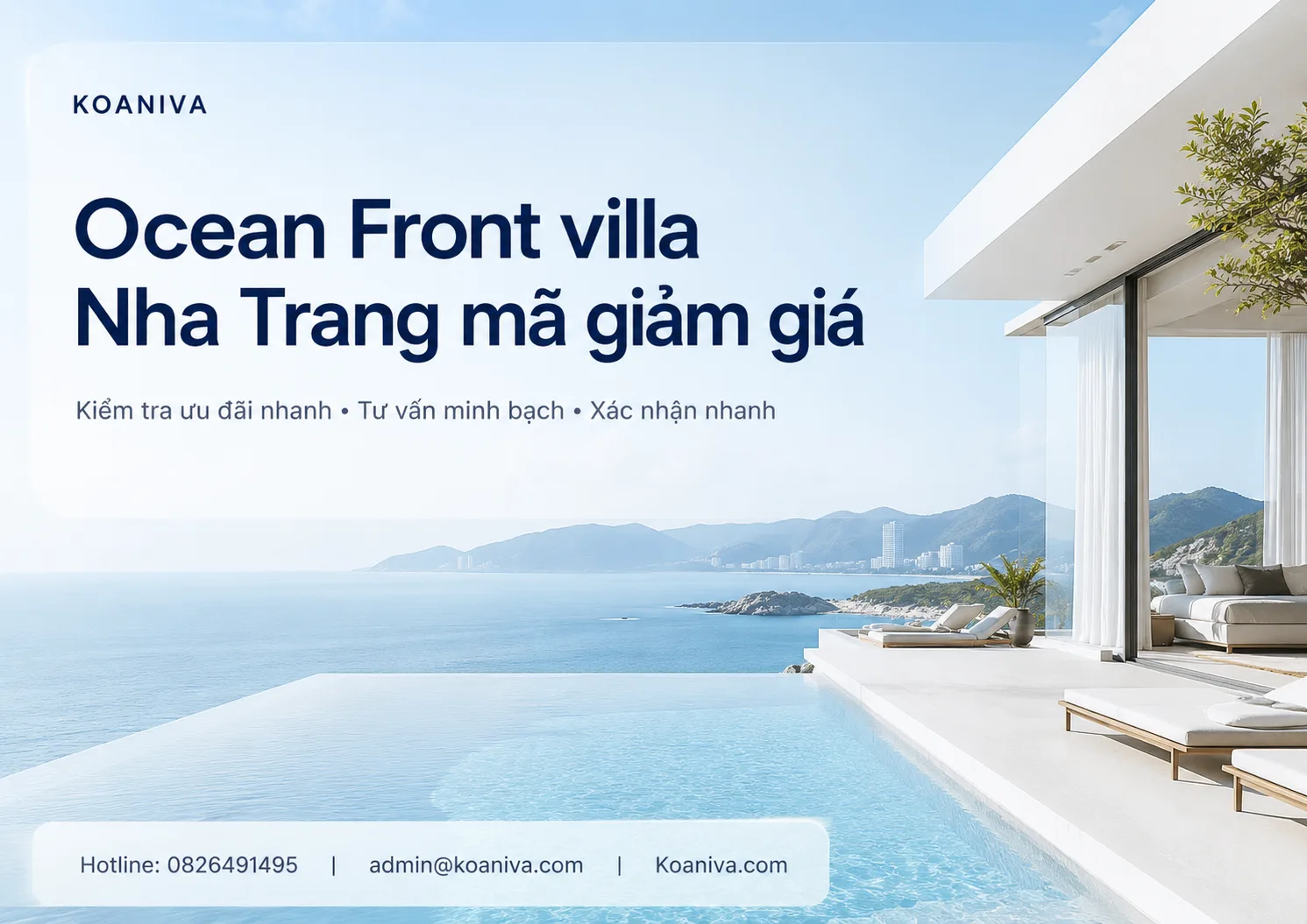 Ocean Front Villa Nha Trang mã giảm giá mới – Kiểm tra ưu đãi nhanh