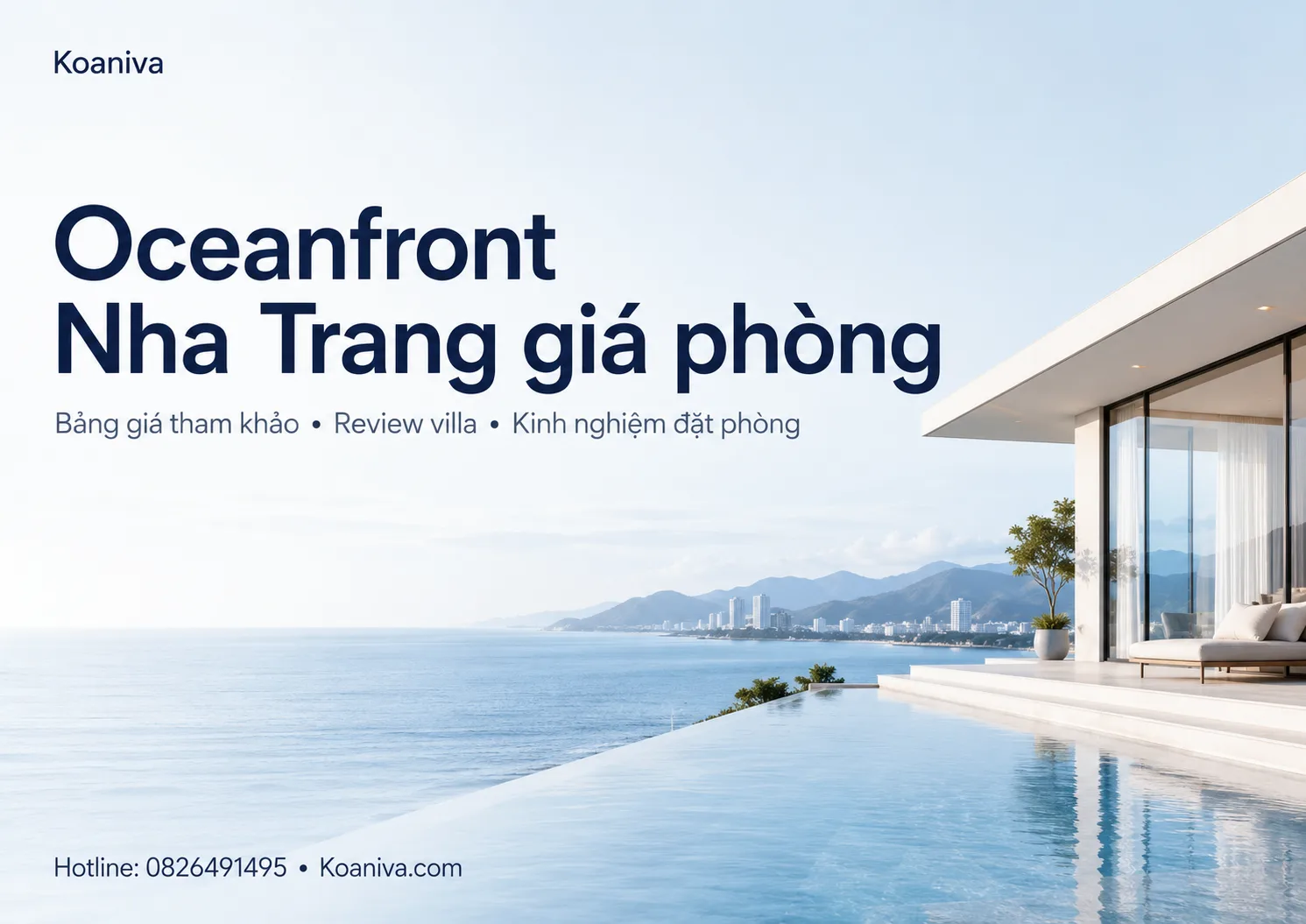 Oceanfront Nha Trang giá phòng bao nhiêu, nên chọn villa mấy phòng ngủ và làm thế nào để kiểm tra đúng căn còn trống?