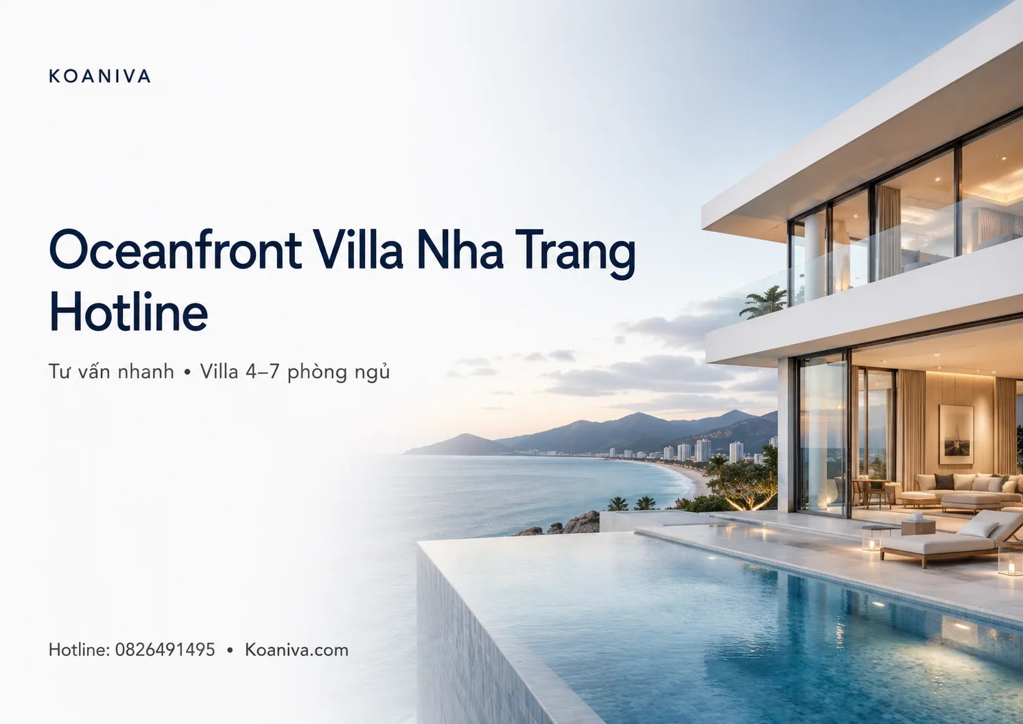 Oceanfront Villa Nha Trang Hotline 0826491495 | Koaniva