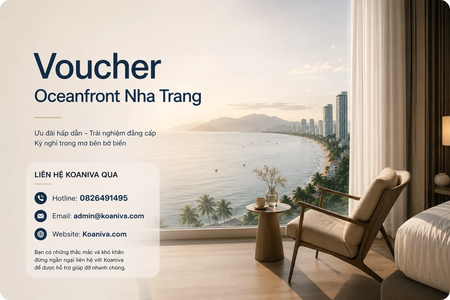Voucher Oceanfront Nha Trang – Cập nhật ưu đãi mới nhất, kinh nghiệm săn voucher và đặt nghỉ dưỡng giá tốt