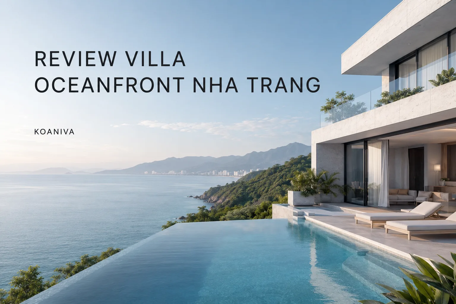 Review villa Oceanfront Nha Trang: Trải nghiệm nghỉ dưỡng riêng tư cho gia đình và nhóm bạn