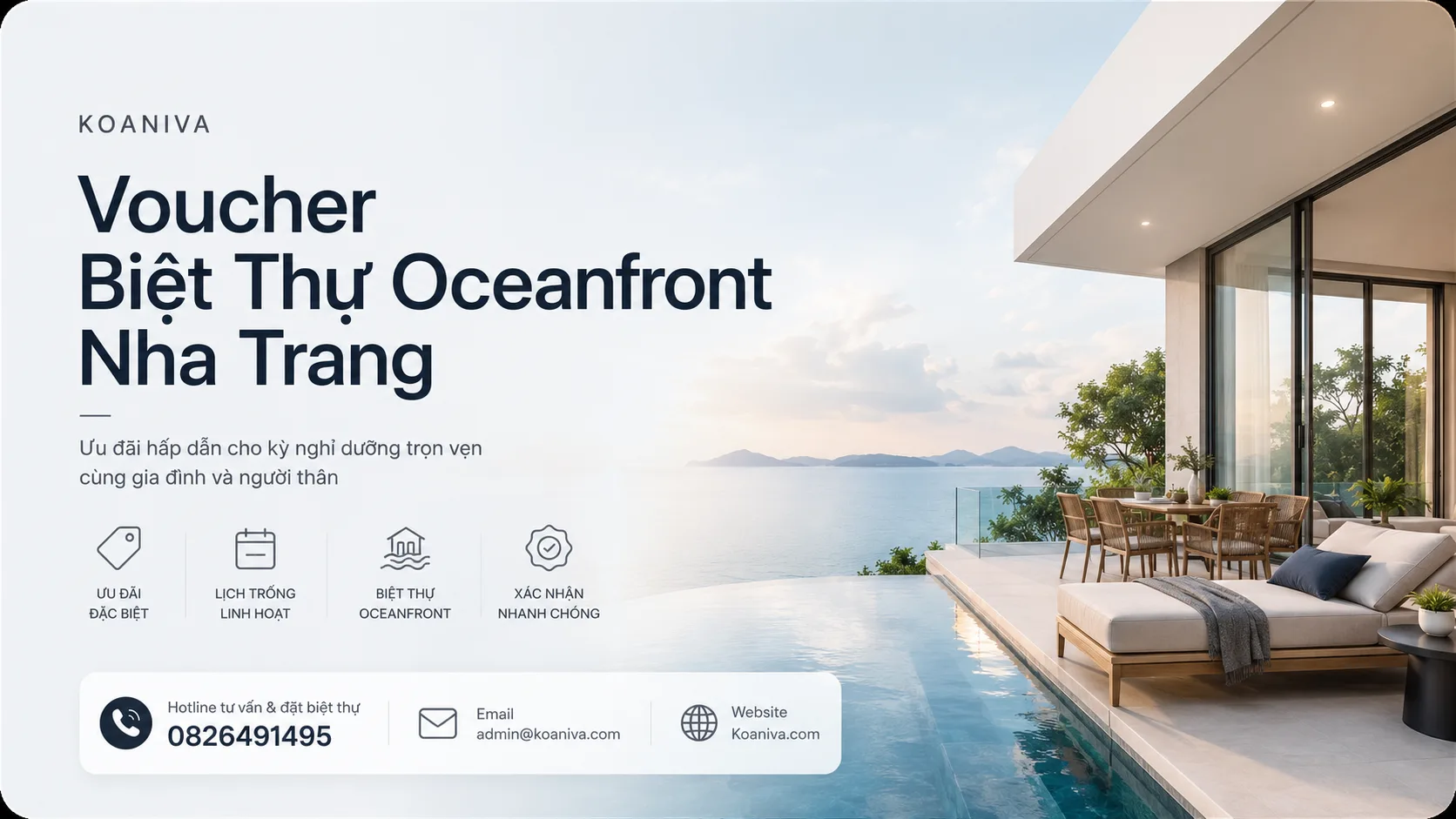 Voucher Biệt Thự Oceanfront Nha Trang – Kiểm Tra Ưu Đãi Mới Nhất