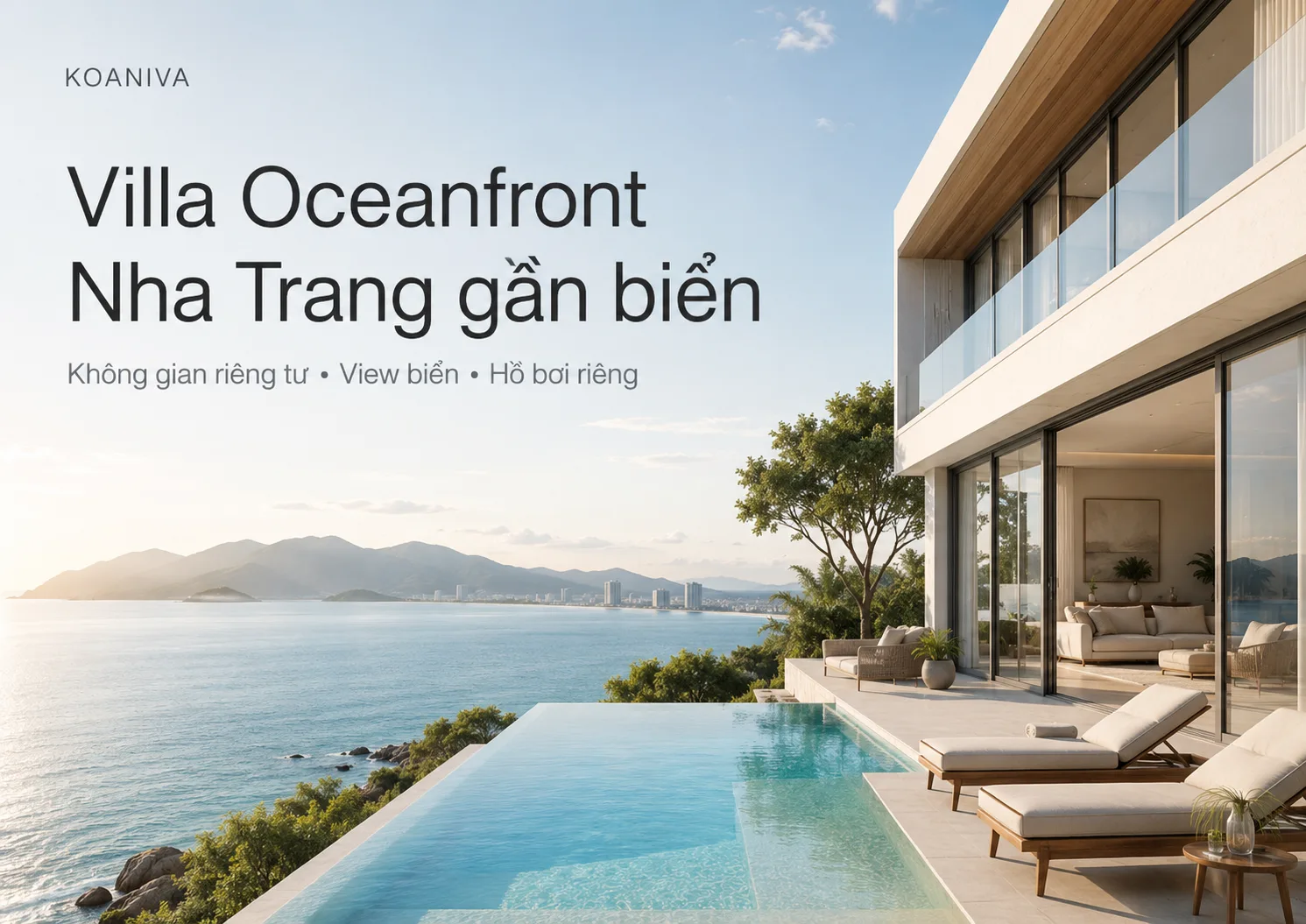 Gần biển villa Oceanfront Nha Trang: Kinh nghiệm chọn căn