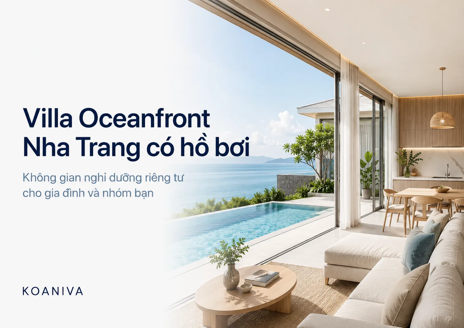 Villa Oceanfront Nha Trang Có Hồ Bơi Riêng | Koaniva