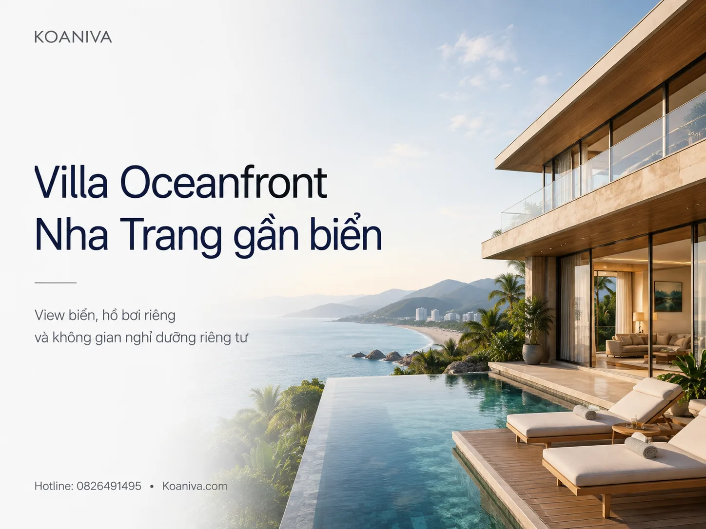 Villa Oceanfront Nha Trang gần biển: Vị trí, tiện ích và kinh nghiệm đặt villa