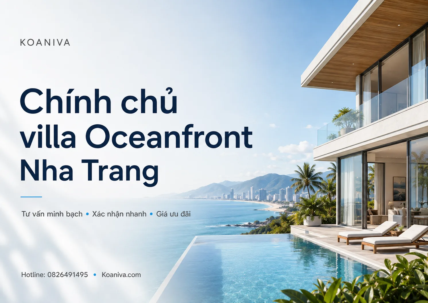 Chính chủ villa Oceanfront Nha Trang: Kinh nghiệm chọn đúng căn, đúng giá