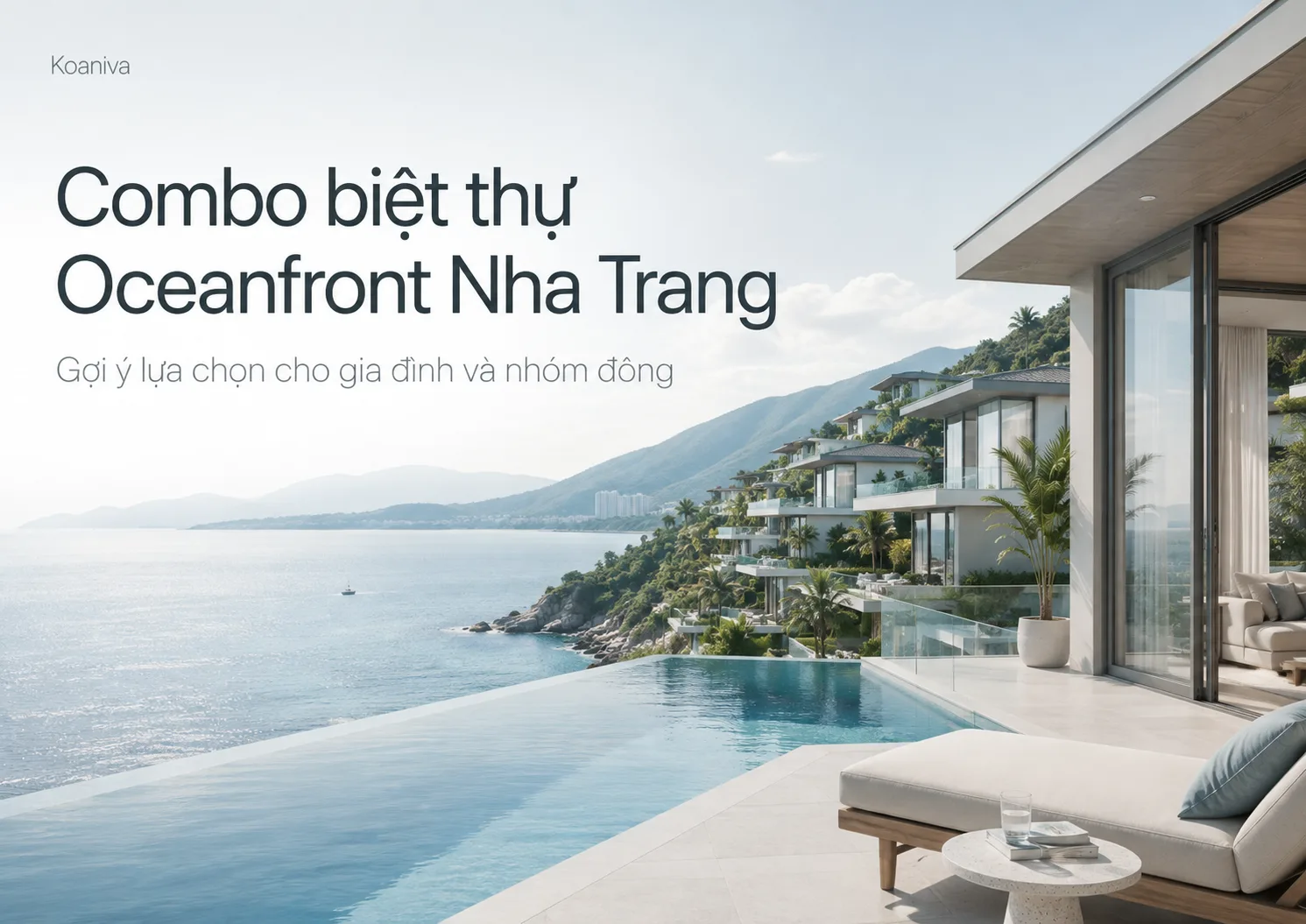 Combo biệt thự Oceanfront Nha Trang