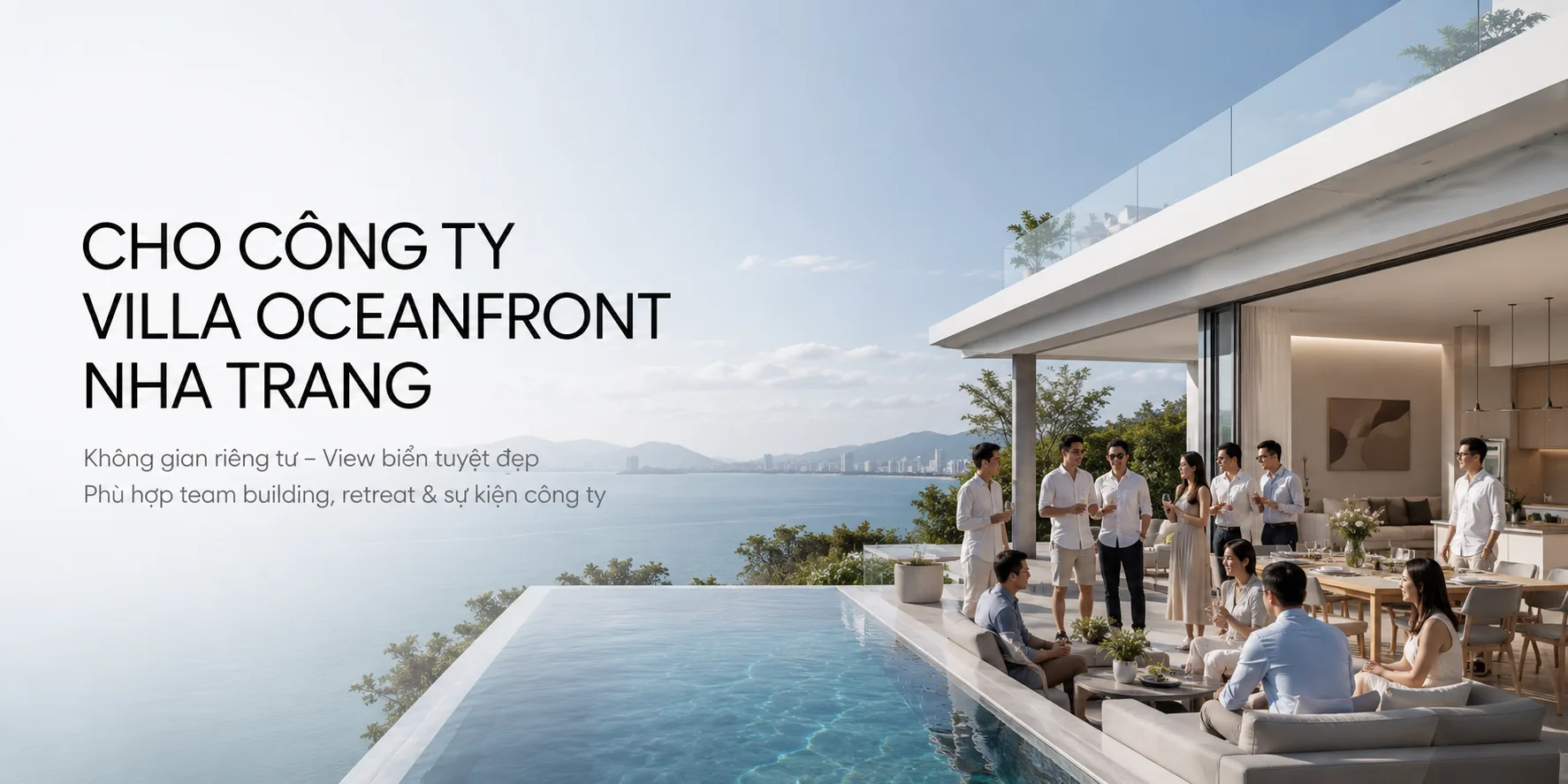 Cho công ty villa Oceanfront Nha Trang: kinh nghiệm chọn căn, xem giá và đặt phù hợp