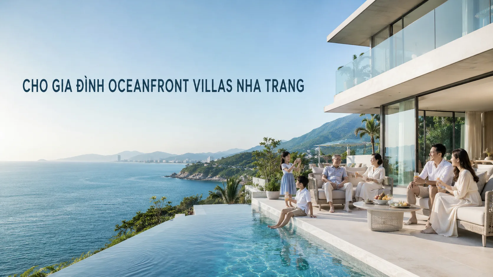 Cho gia đình Oceanfront Villas Nha Trang: Kinh nghiệm chọn căn, giá và cách đặt phù hợp