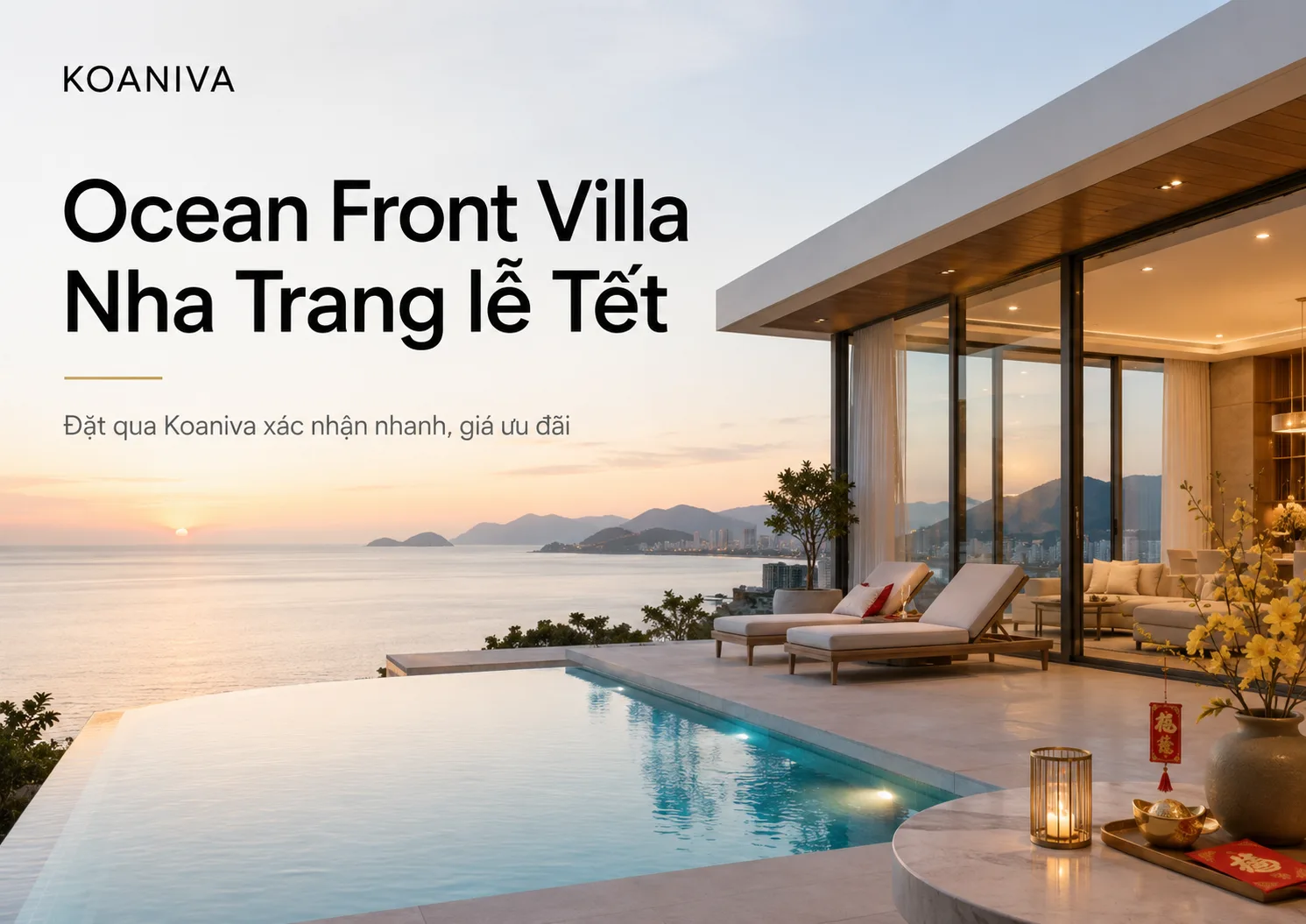 Ocean Front Villa Nha Trang Lễ Tết | Giá Tốt Koaniva