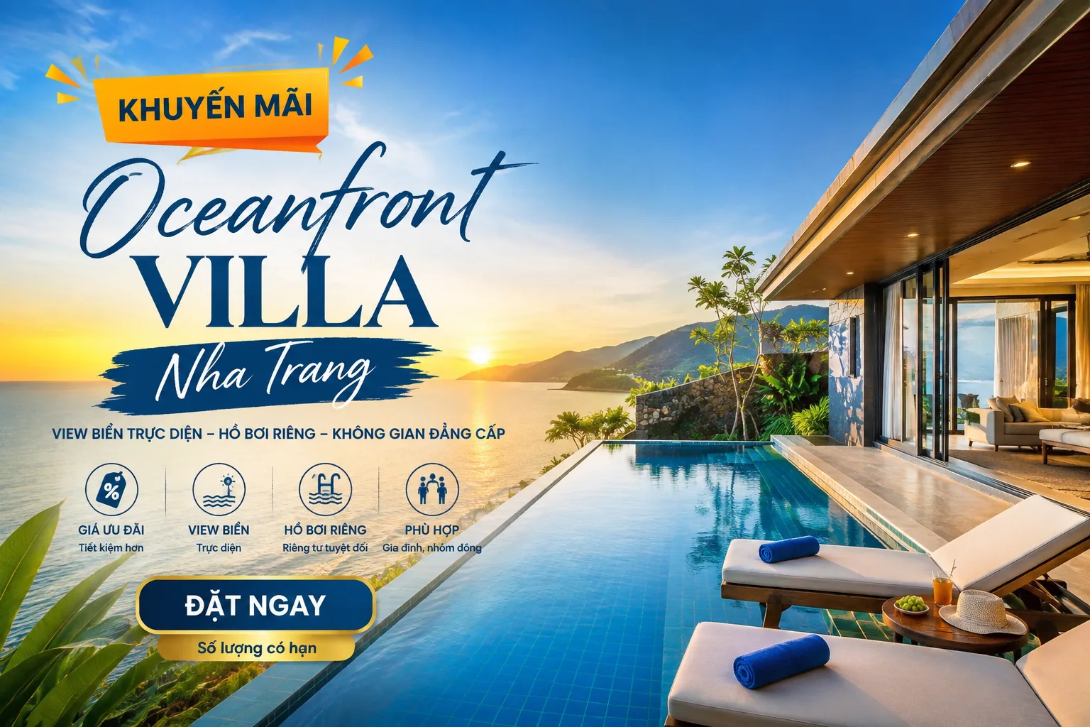 Khuyến mãi Oceanfront villa Nha Trang: Cách tìm đúng căn và nhận giá phù hợp
