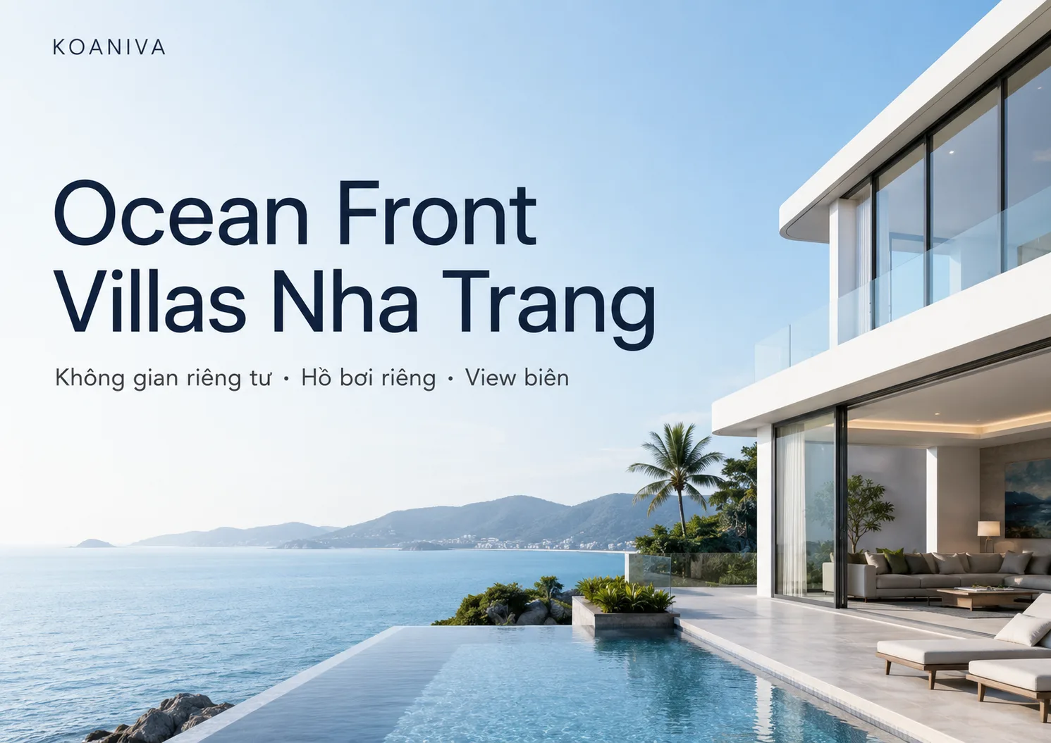 Ocean Front Villas Nha Trang View Biển, Hồ Bơi Riêng | Koaniva