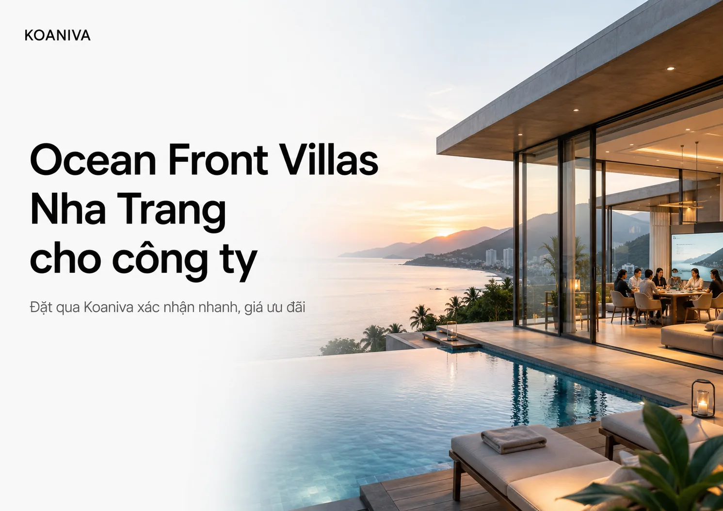 Ocean Front Villas Nha Trang Cho Công Ty | Giá Tốt Koaniva