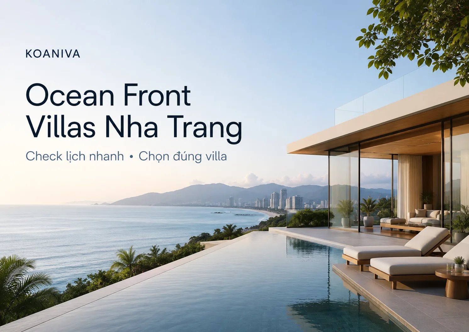 Ocean Front Villas Nha Trang check lịch
