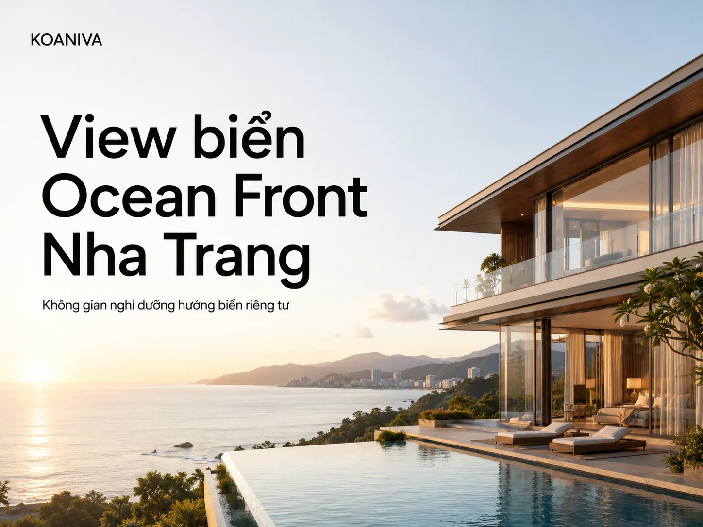 View biển Ocean Front Nha Trang – Chọn villa đẹp, riêng tư | Đặt qua Koaniva xác nhận nhanh, giá ưu đãi