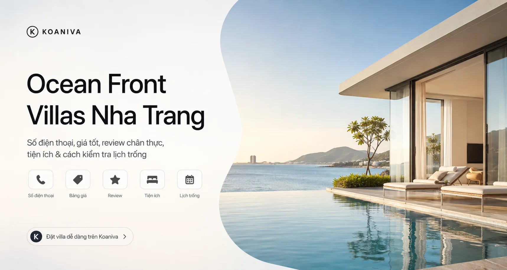 Số điện thoại Ocean Front Villas Nha Trang
