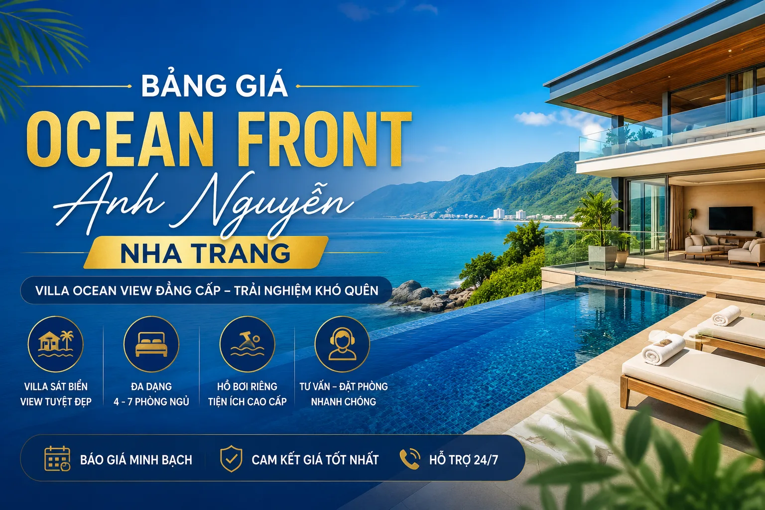 Bảng giá Ocean Front Anh Nguyễn Nha Trang