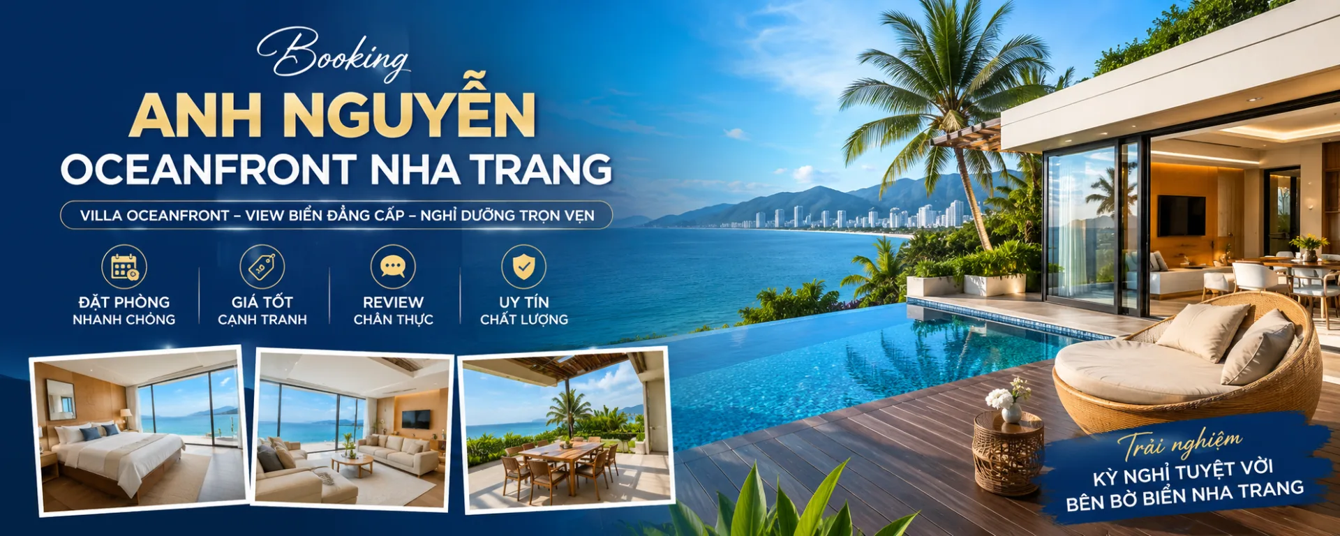 Booking Anh Nguyễn Oceanfront Nha Trang