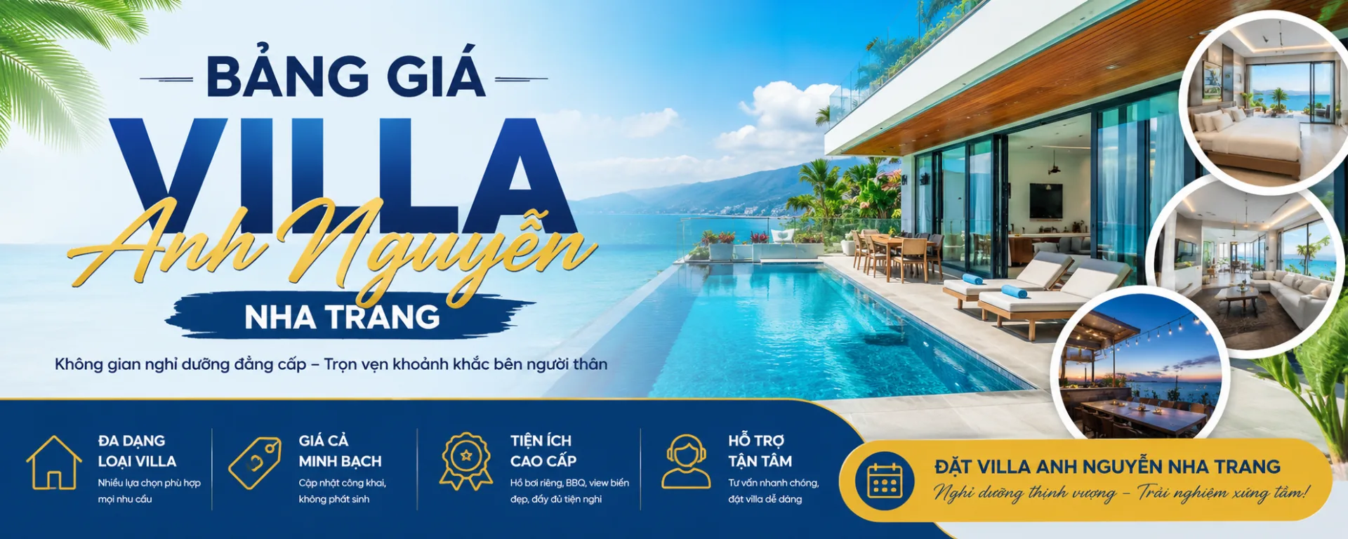 Bảng giá villa Anh Nguyễn Nha Trang