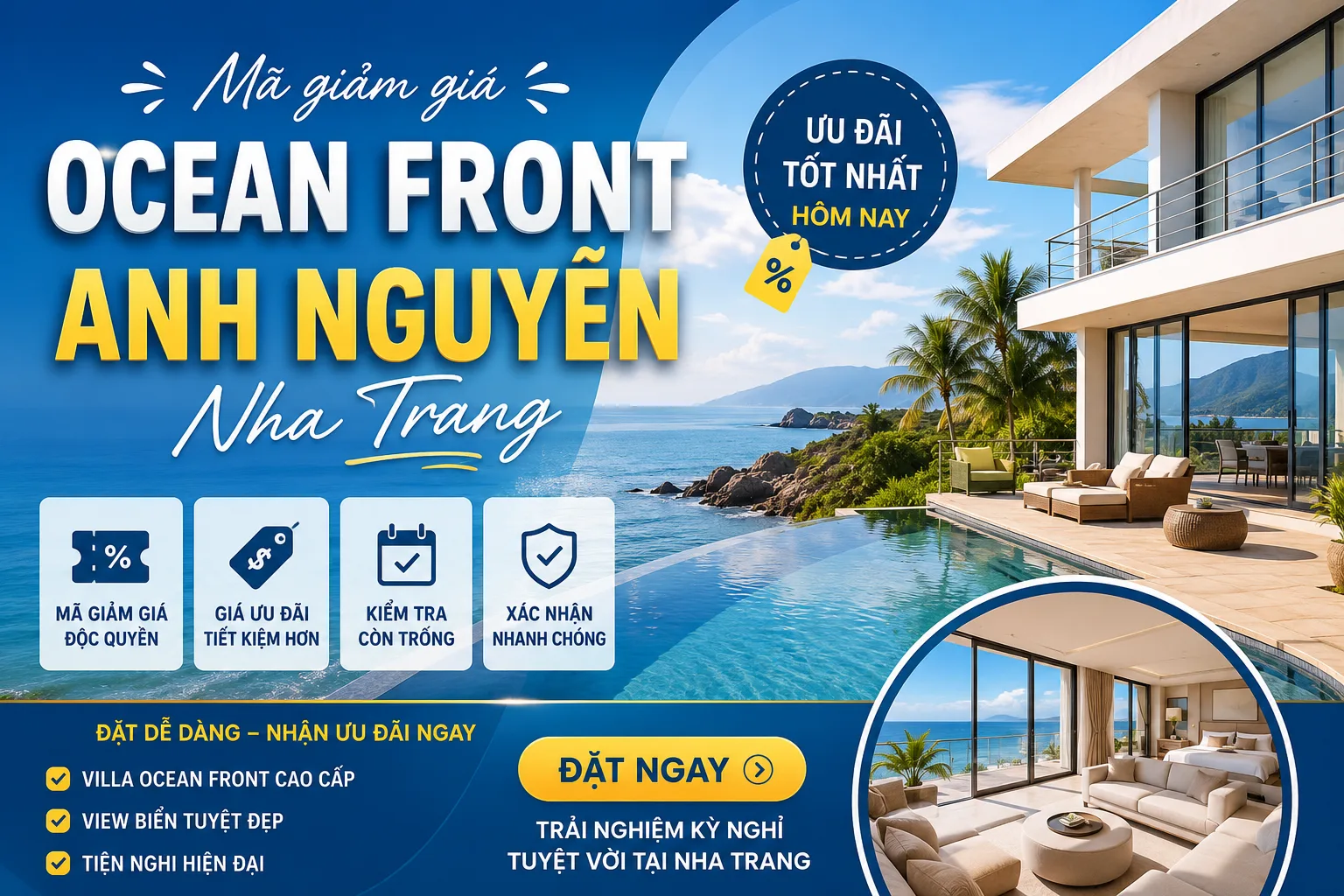 Mã giảm giá Ocean Front Anh Nguyễn Nha Trang