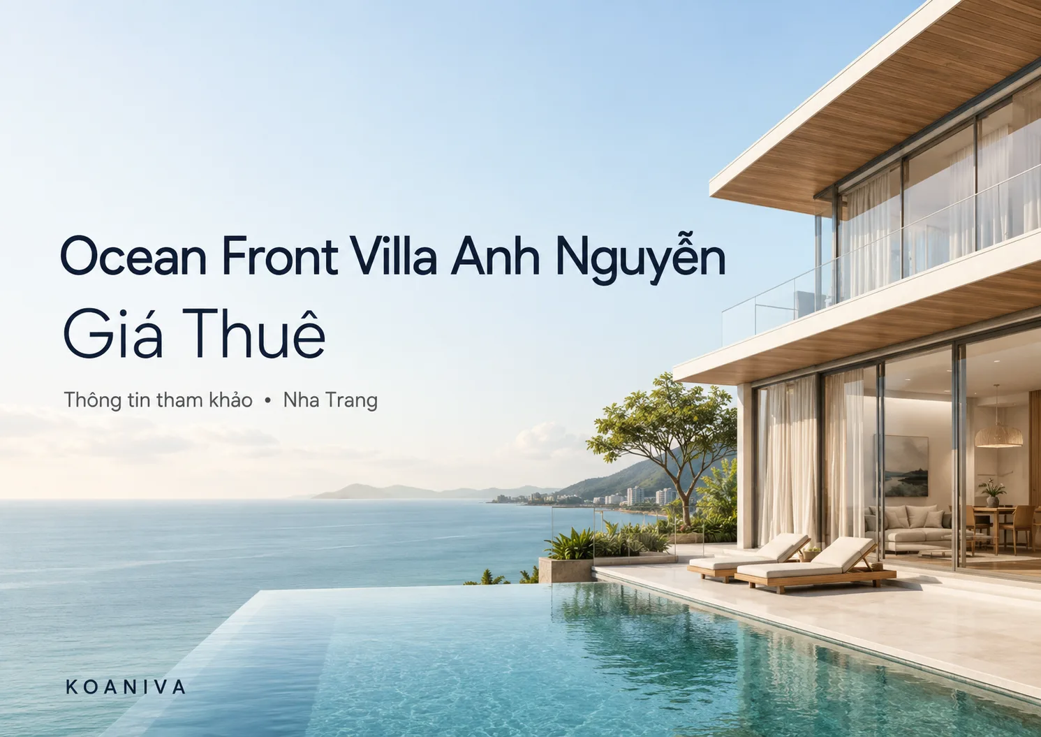 Ocean Front Villa Anh Nguyễn Giá Thuê 2026 | Bảng Giá & Đặt Villa Nha Trang