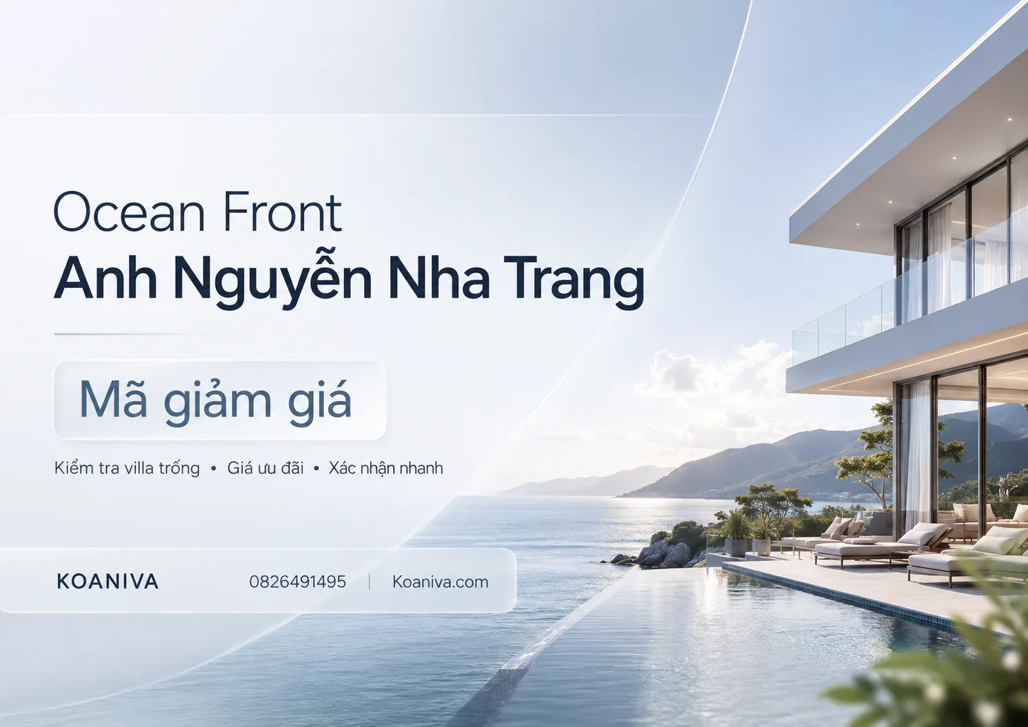 Ocean Front Anh Nguyễn Nha Trang Mã Giảm Giá 2026 | Nhận Giá Tốt Koaniva