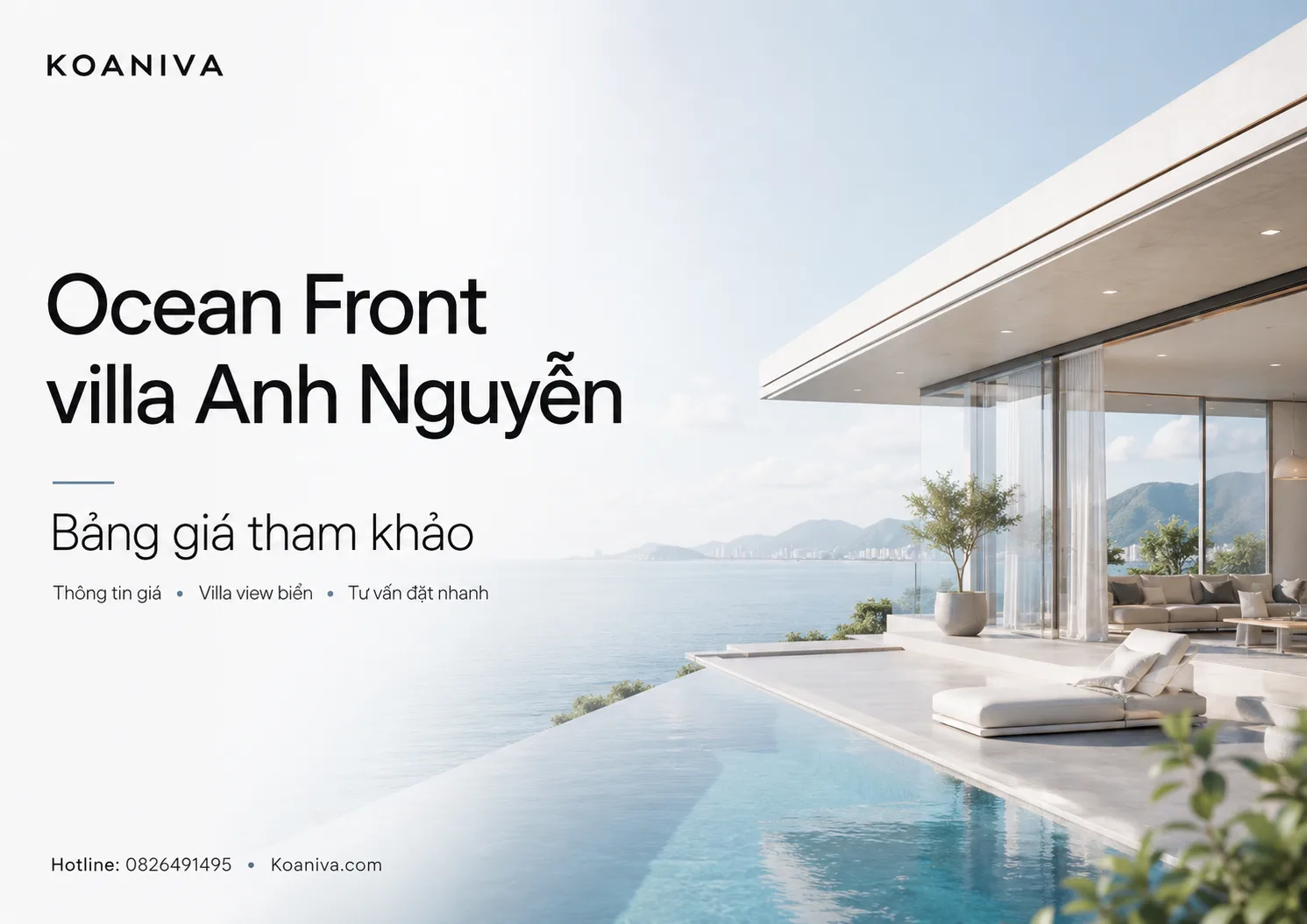 Ocean Front Villa Anh Nguyễn Bảng Giá 2026 | Koaniva