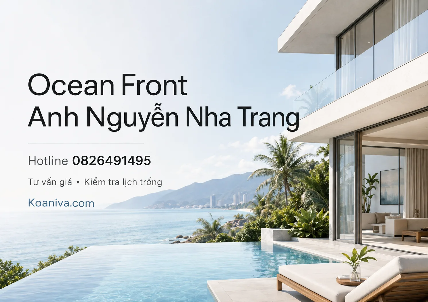 Ocean Front Anh Nguyễn Nha Trang Hotline – Liên Hệ Kiểm Tra Giá, Lịch Trống | Koaniva
