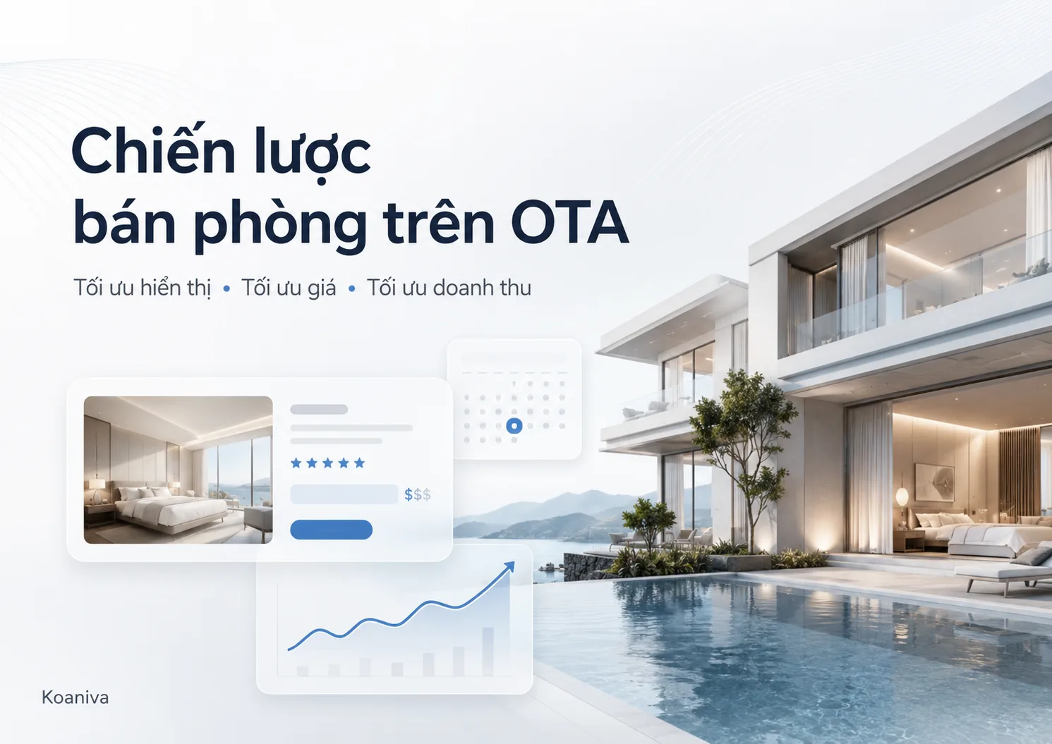Chiến lược bán phòng trên OTA: 12 bước tối ưu doanh thu hiệu quả | Koaniva