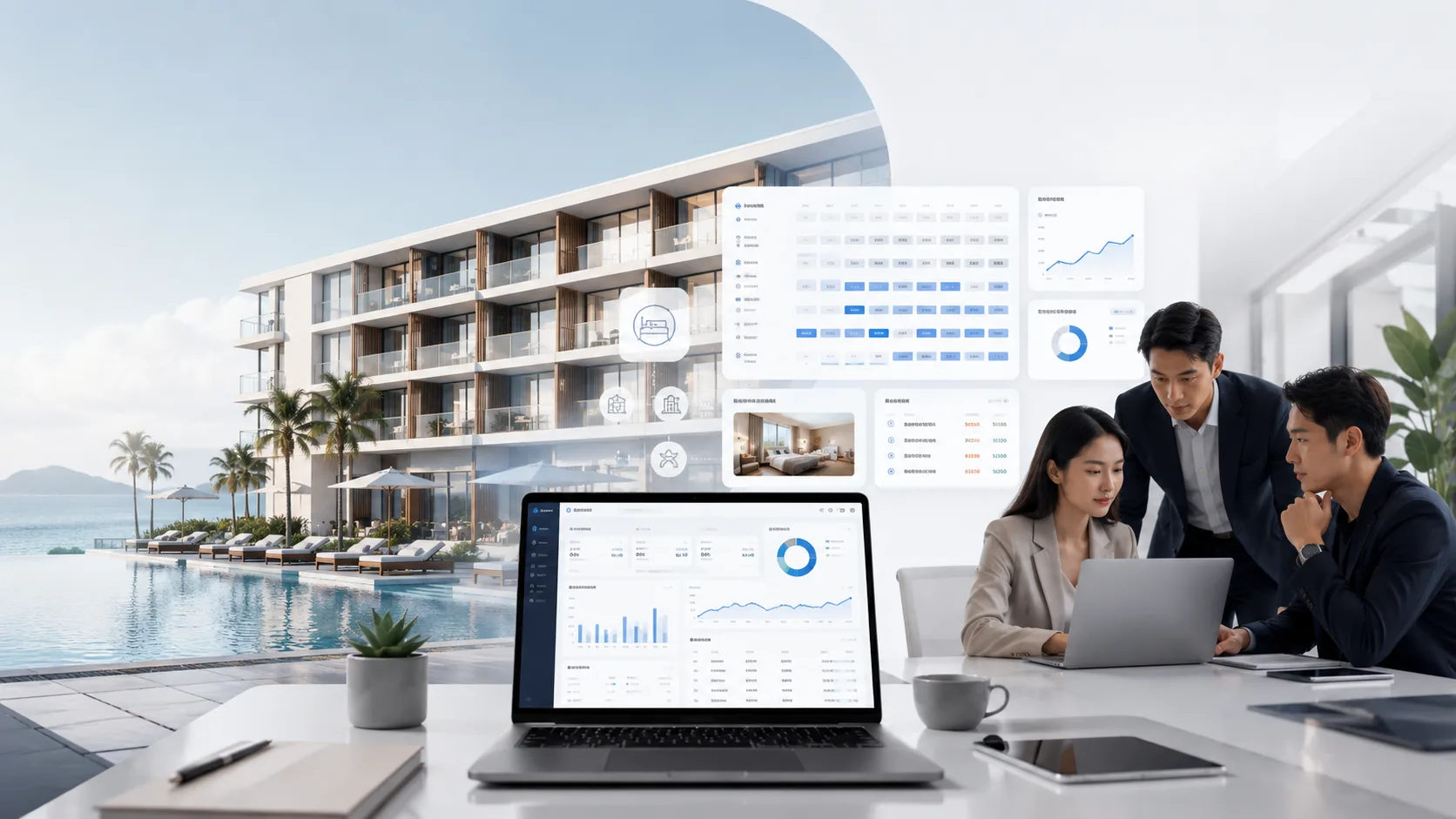 Dịch vụ sale online khách sạn: Giải pháp quản lý bán phòng và tối ưu doanh thu trực tuyến