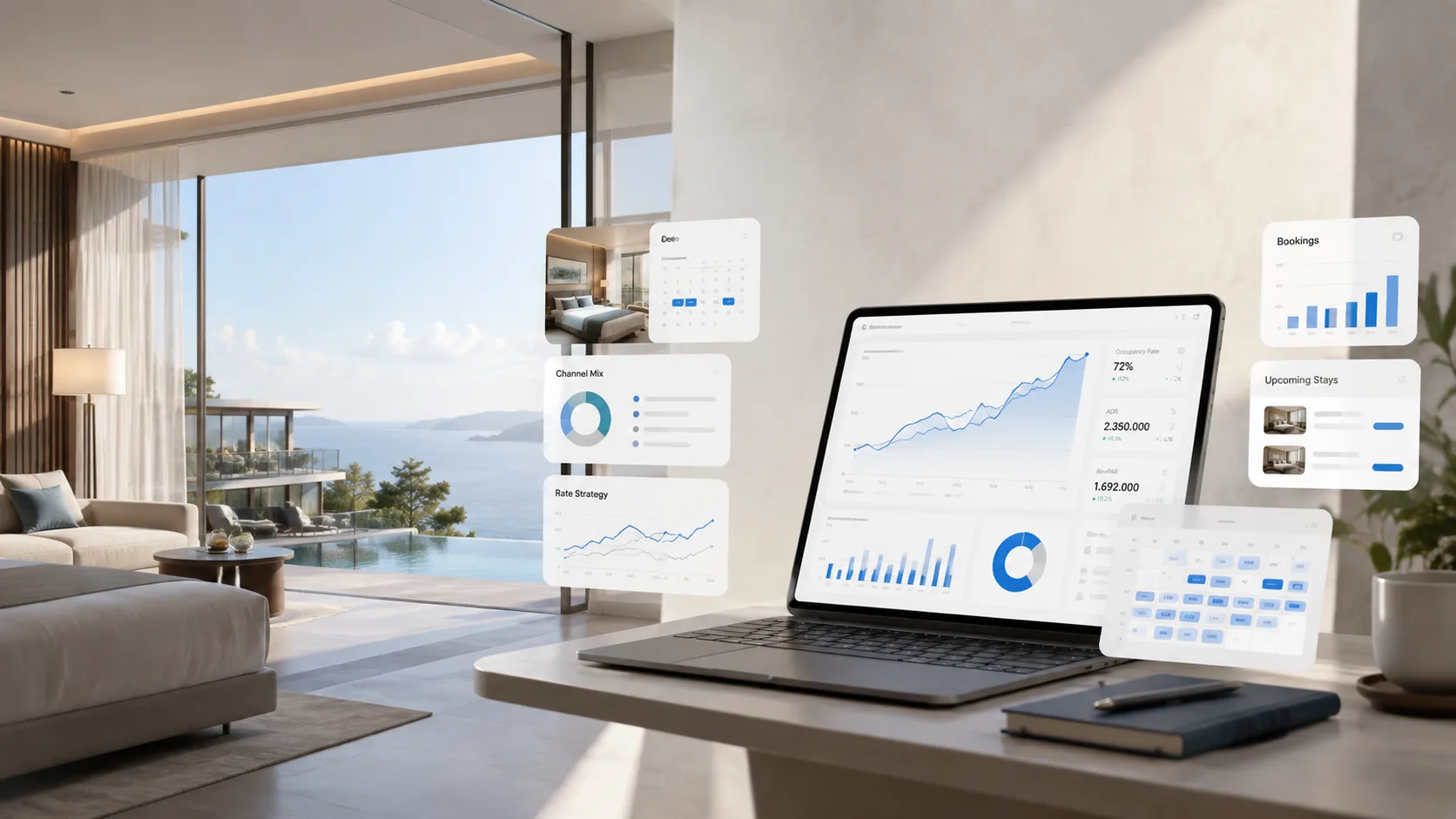 Dịch vụ tăng booking khách sạn: chiến lược tối ưu OTA, giá và chuyển đổi