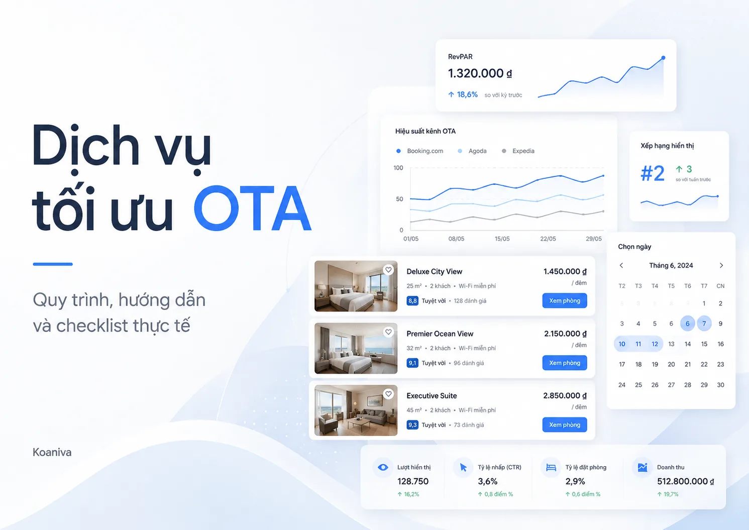 Dịch vụ tối ưu OTA: Quy trình, hướng dẫn và checklist thực tế