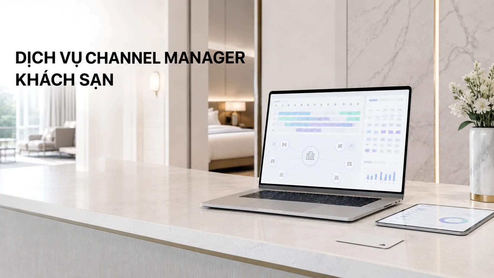Dịch vụ channel manager khách sạn: Đồng bộ giá, phòng và đơn đặt hiệu quả