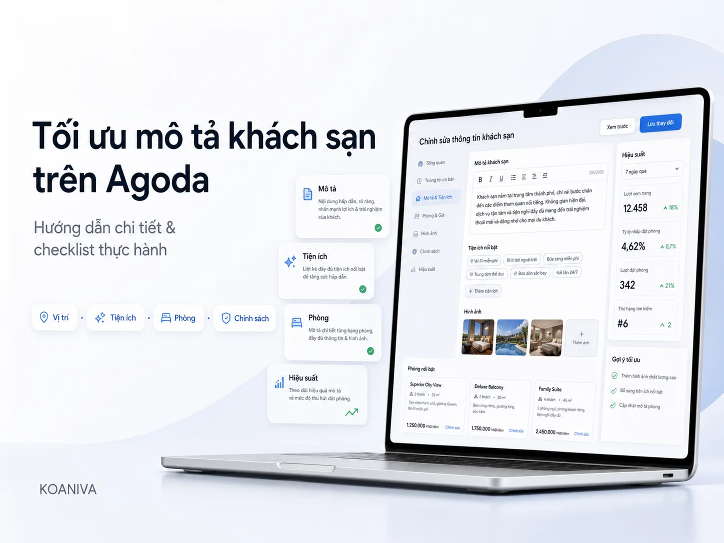 Tối Ưu Mô Tả Khách Sạn Trên Agoda: Hướng Dẫn Chi Tiết Từ A–Z