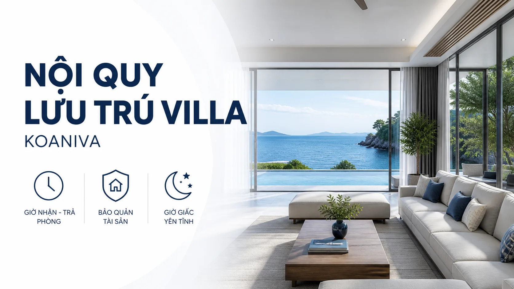 Nội Quy Khi Đặt Và Lưu Trú Tại Koaniva
