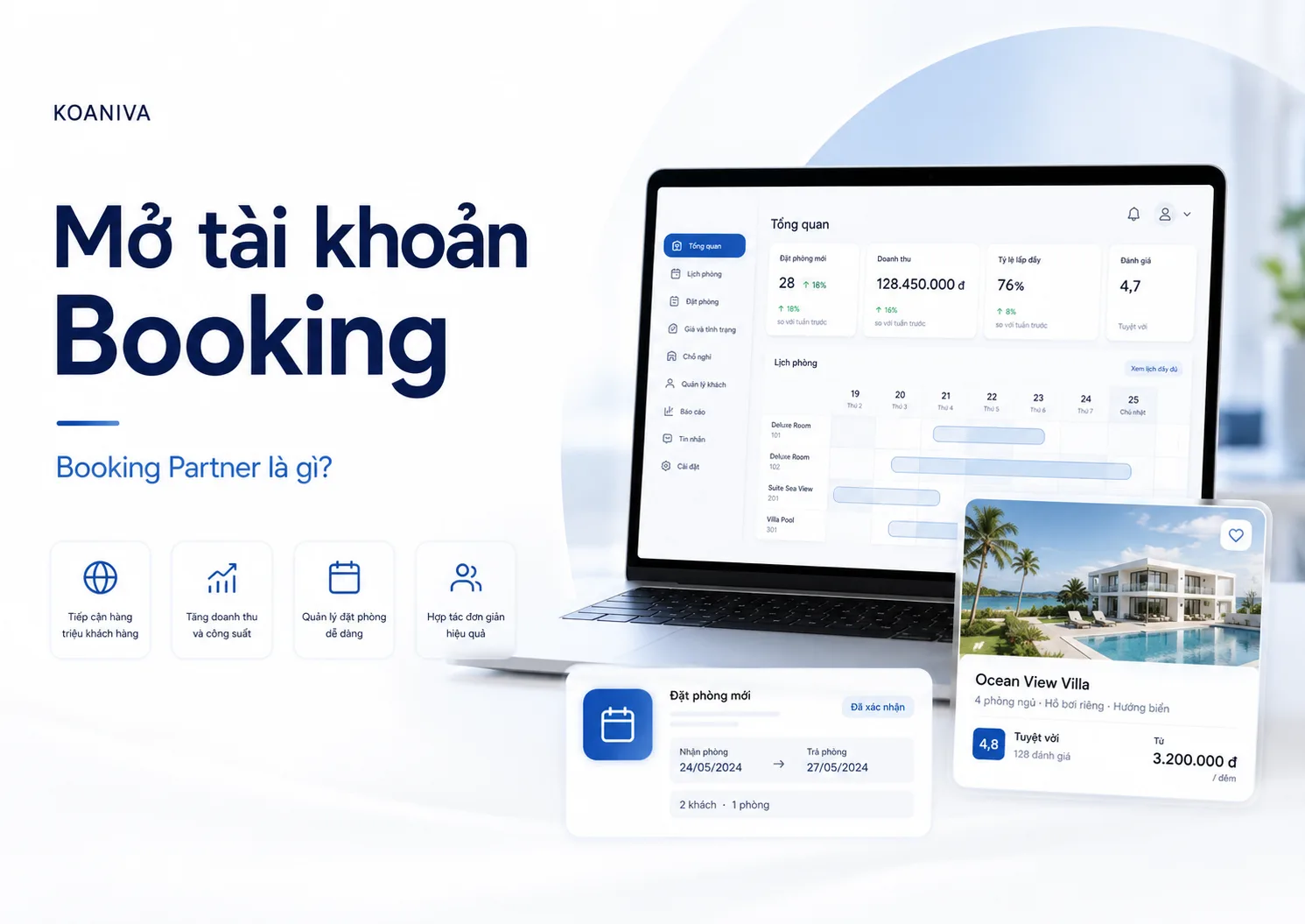 Mở tài khoản Booking: Hướng dẫn đăng ký và hiểu Booking Partner là gì