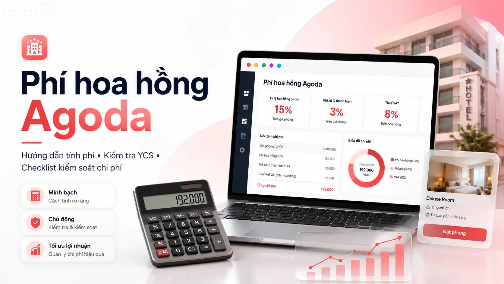 Phí hoa hồng Agoda là bao nhiêu? Hướng dẫn tính và kiểm soát chi phí