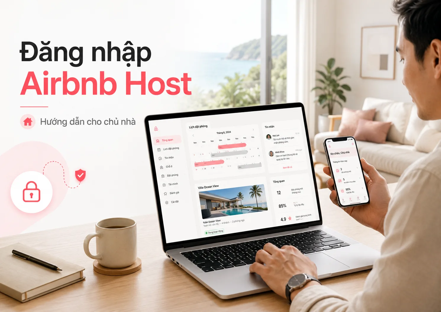 Đăng nhập Airbnb Host: hướng dẫn đầy đủ cho chủ nhà