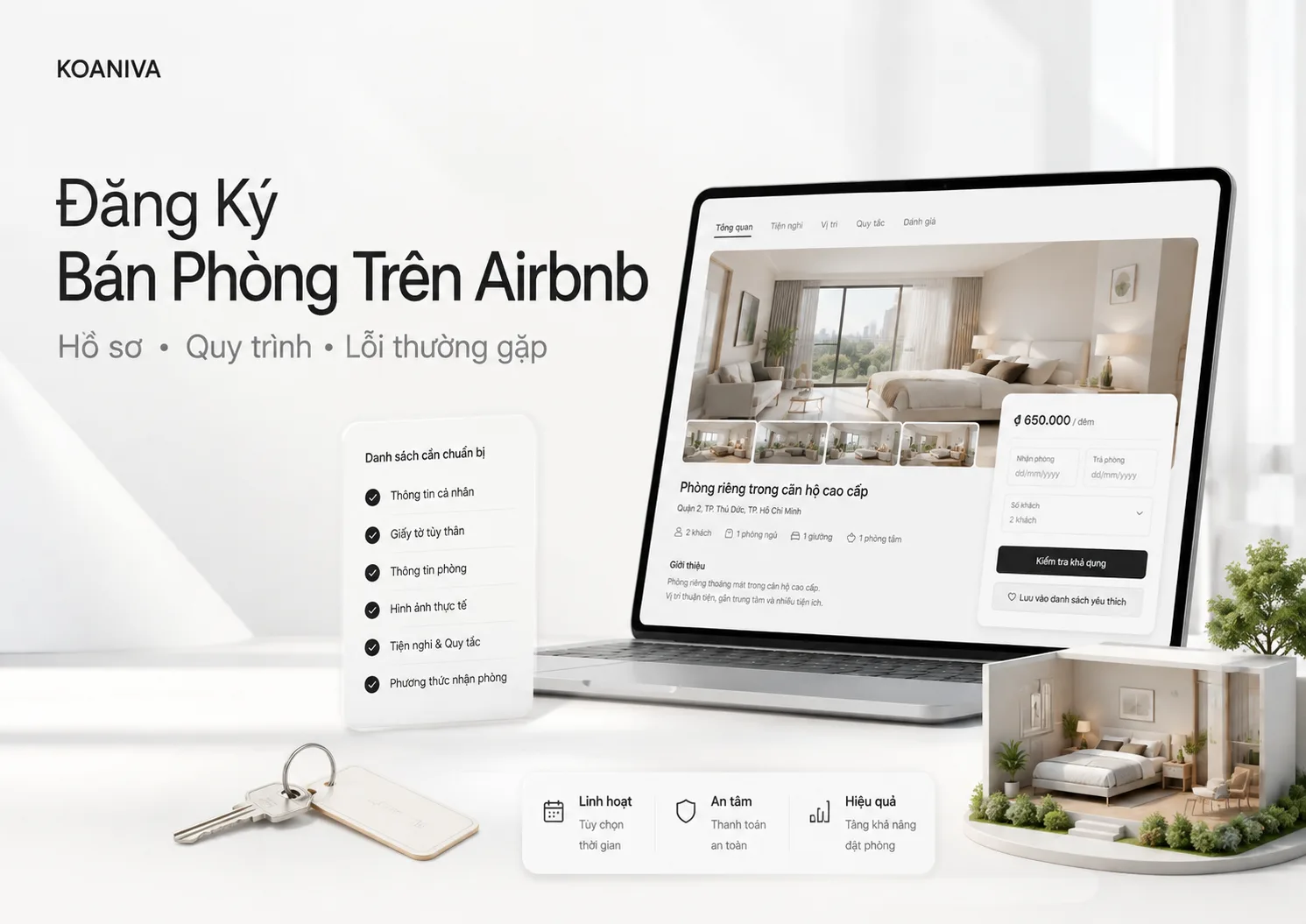Đăng Ký Bán Phòng Trên Airbnb: Hồ Sơ, Quy Trình & Lỗi Thường Gặp